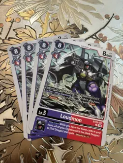 Digimon Card Game Playset Loudmon BT20-075 U Release Special Booster 2.5 - Image 1
