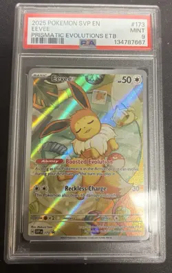 Eevee 173 Sv: Scarlet & Violet Promo Cards Holo PSA 9 - Image 1