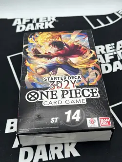 ONE PIECE CARD GAME 3D2Y STARTER DECK (ST-14) 51 Cards ENGLISH SEALED - Image 1