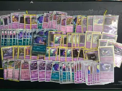 ALMOST 100 CARDS Pokemon Gengar Haunter Gastly Cards - Japanese/ENG TCG Mix Lot - Image 1