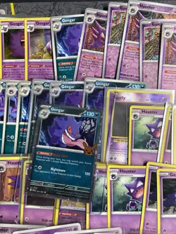 ALMOST 100 CARDS Pokemon Gengar Haunter Gastly Cards - Japanese/ENG TCG Mix Lot - Image 3