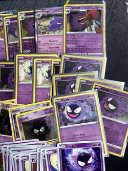 ALMOST 100 CARDS Pokemon Gengar Haunter Gastly Cards - Japanese/ENG TCG Mix Lot - Image 5