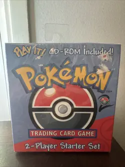 Pokemon Trading Card Game 2-Player Starter Set, CD-ROM Included, Factory Sealed - Image 1