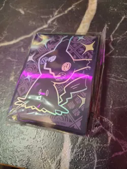 Pokemon TCG Paldean Fates ETB MIMIKYU Card Sleeves New Sealed - Image 1