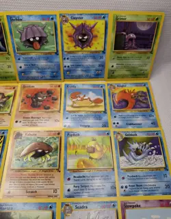 Vintage Pokemon Fossil Card Lot of 25 Common/Uncommon NM-LP - Image 3