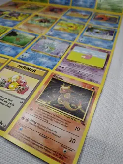 Vintage Pokemon Fossil Card Lot of 25 Common/Uncommon NM-LP - Image 5