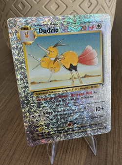 Dodrio 41/110 Ledgendary Collection Reverse Holo Rare Pokemon Card 2002 - Image 1