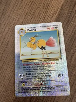 Dodrio 41/110 Ledgendary Collection Reverse Holo Rare Pokemon Card 2002 - Image 2