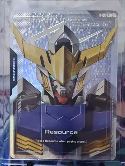 Gundam TCG Card Game Dual Impact Foil Resource GD02 C+ R-017 Gundam Barbatos 1st - Image 1