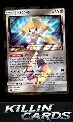 Jirachi Prism Star 97/168 Pokemon Prism Rare SM - Celestial Storm Card MP - Image 1