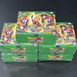 LOT of (5) Dragonball Super Card Game Miraculous Revival Booster Boxes Sealed - Image 1