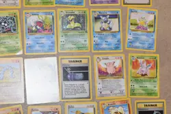 Pokemon 80+ Cards Bulk Lot - Common Vintage 1995 - HEAVILY Played - Image 5