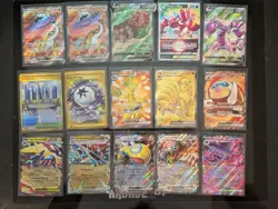 Pokemon 15 Cards Lot Secret Rare Near Mint Eng Jp EX Vstar V Mega - Image 1