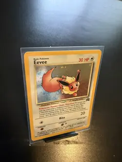 Eevee #11 Black Star Promo Holo Rare Vintage Pokemon Card - NM - Image 5