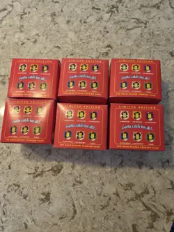 1999 Burger King 23k Gold Plated Trading Card Red Box Set Sealed W/ 2 Bags READ - Image 3
