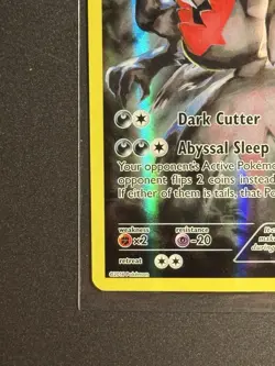 Pokemon Darkrai XY114 Black Star Promos Holo Card - Ungraded NM - Image 5