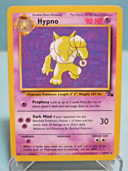 Hypno 23/62 Rare Fossil Set Wizards Pokemon Card - Lightly Played - Image 1