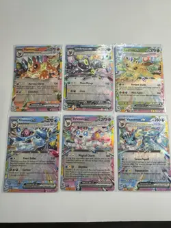 Pokemon Prismatic Evolutions EX Card Lot - Image 1