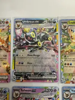 Pokemon Prismatic Evolutions EX Card Lot - Image 2
