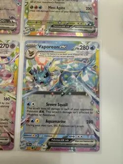 Pokemon Prismatic Evolutions EX Card Lot - Image 5