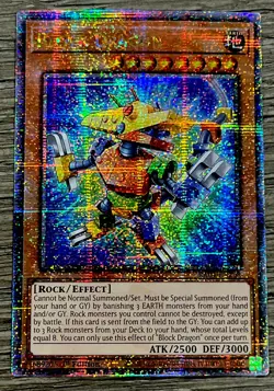 Block Dragon Quarter Century Secret Rare Card RA04-EN268 1st Edition NM 💎 - Image 1