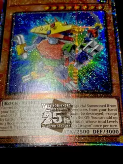 Block Dragon Quarter Century Secret Rare Card RA04-EN268 1st Edition NM 💎 - Image 2