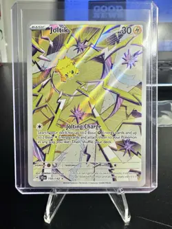 Pokemon Joltik TCG Full Art Holo Card 150/142 Sv07: Stellar Crown - Image 2
