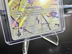 Pokemon Joltik TCG Full Art Holo Card 150/142 Sv07: Stellar Crown - Image 3