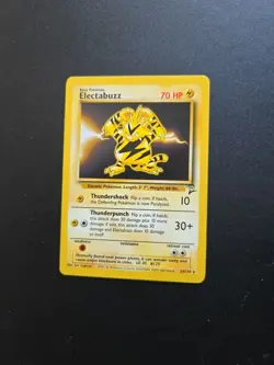 Electabuzz 24/130 Base Set 2 Rare Pokemon Card Non-Holo - Image 1
