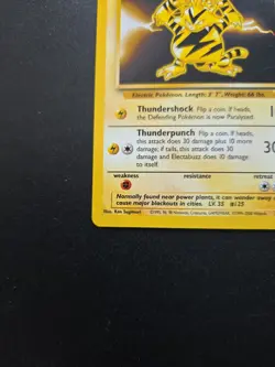 Electabuzz 24/130 Base Set 2 Rare Pokemon Card Non-Holo - Image 2