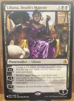 Liliana, Death's Majesty The List Near Mint NM US Seller - Image 1