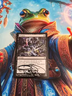 MTG Despise - New Phyrexia - Signed By Artist LP - Image 1