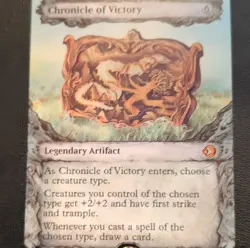 Magic: The Gathering Chronicle of Victory Legendary Artifact Mythic Eclipsed 03… - Image 1