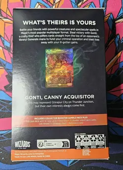 Outlaws of Thunder Junction Commander Deck - Grand Larceny Factory Sealed New - Image 2