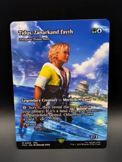 MTG - Tidus, Zanarkand Fayth - SHOWCASE - (Thrasios, Triton Hero) - FCA #58 - Image 1