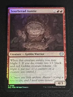 MTG Lorwyn Eclipsed Sourbread Auntie Foil 0158 NM - Image 1