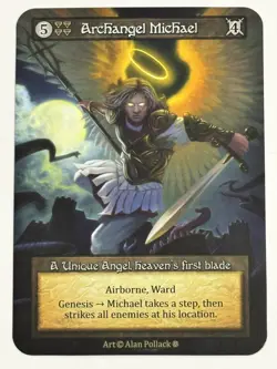 Archangel Michael Unique Gothic Earth NM Sorcery: Contested Realm - Image 1