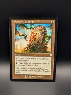 MTG - Relic of Progenitus - RETRO FRAME - Artifact - BRC #157 - UC - Image 1