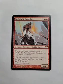MTG - Zo-Zu the Punisher Champions of Kamigawa Regular Rare #200 - Image 1