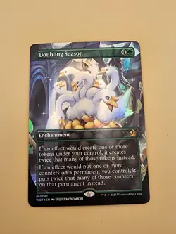 Doubling Season (Anime Borderless) Wilds of Eldraine: Enchanting Tales Foil - Image 2