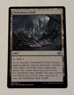MTG Demolition Field - The Brothers' War LP - Image 1