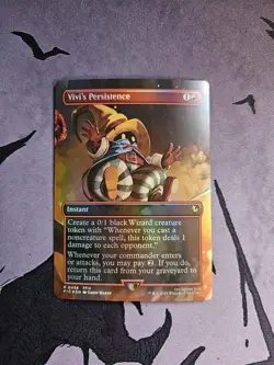 Vivi's Persistence (Borderless) Commander: Final Fantasy Foil - Image 1