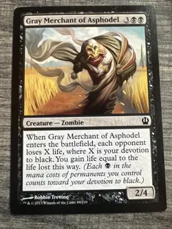 MTG Gray Merchant of Asphodel Theros Regular Common - Image 1