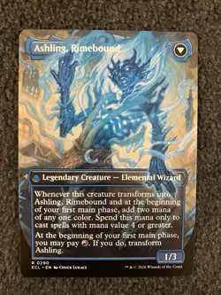 Magic The Gathering MTG - Ashling, Rekindled (Borderless) - Lorwyn Eclipsed - Image 2