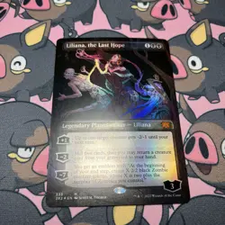 Liliana, the Last Hope (Borderless) Double Masters 2022 Foil - Image 1
