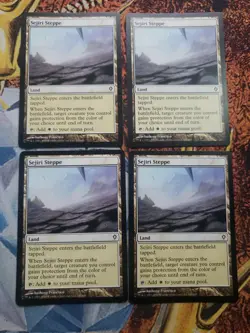 4x Sejiri Steppe Worldwake 142/145 Regular Common EDH + Multi-format Staple - Image 1