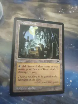 Ancient Tomb Tempest Regular Never Played Condition MTG Magic - Image 1