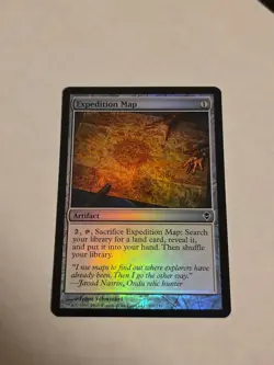 Expedition Map Zendikar Foil NM - Image 1