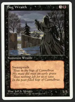 ***Bog Wraith*** MTG Alternate 4th Edition Magic Kid Icarus - Image 1