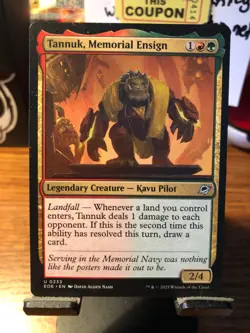 Tannuk, Memorial Ensign | MTG: Edge of Eternities | NM - Image 1